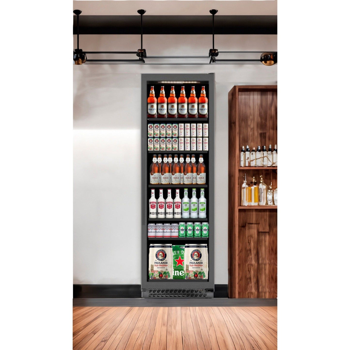 Cervejeira Elanto Nero Argento Single Zone 60cm 630 Latas Porta Direita 220V - LNTBC663SZNAG2R