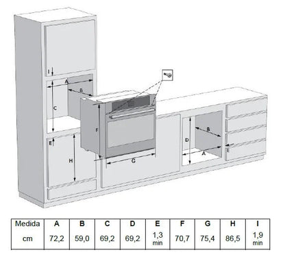 Forno Elanto Professionale Pirolítico 30" 123L 220V - LNTF3015PMTPROX2
