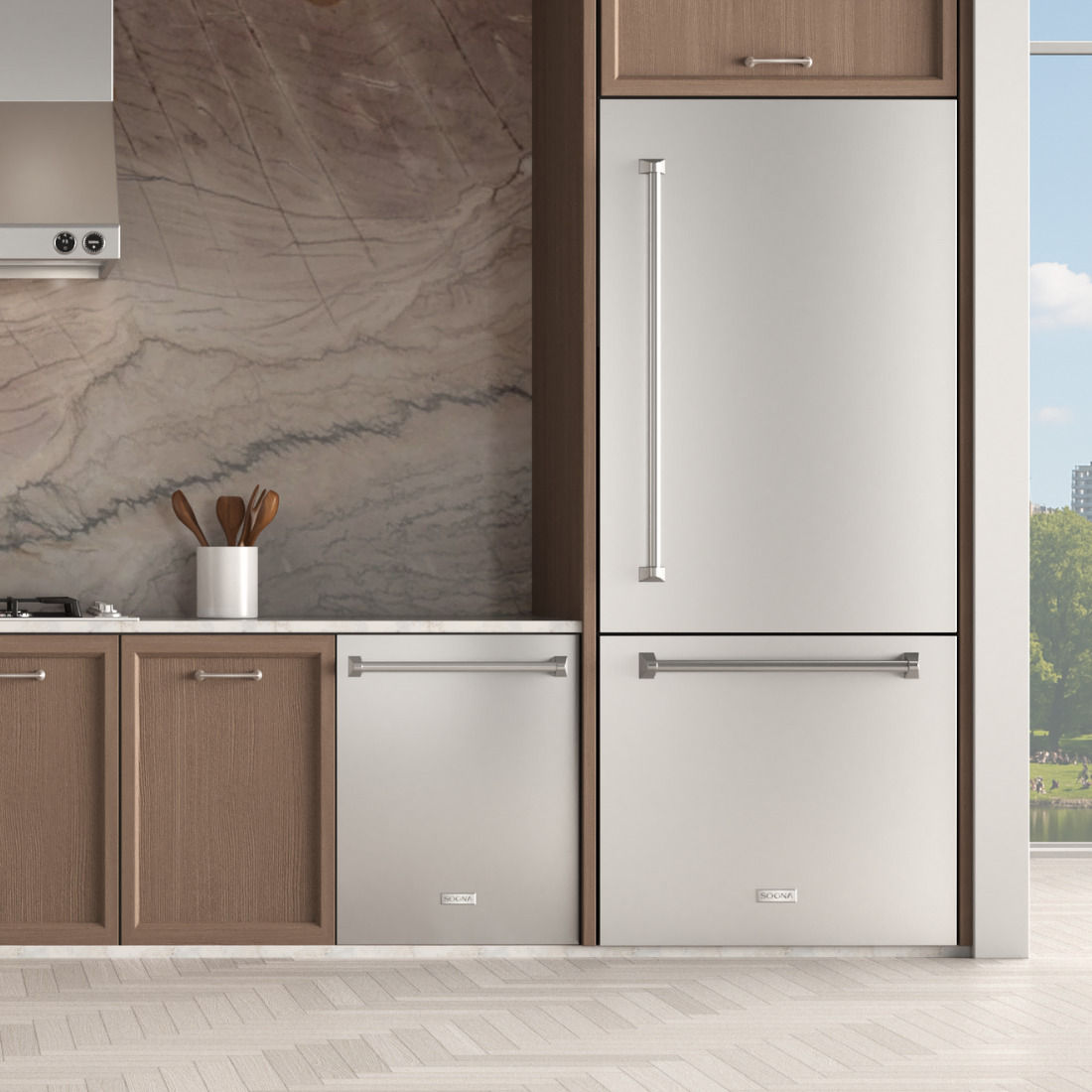 Porta em Aço Inox SOGNA Sense para Lava-louças SDW60-15 - DO-SWD60