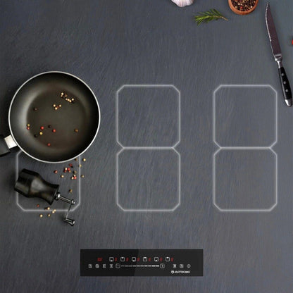 Cooktop Invisivel 90 cm 220V Elettromec - CKI6Q90SR2KSA