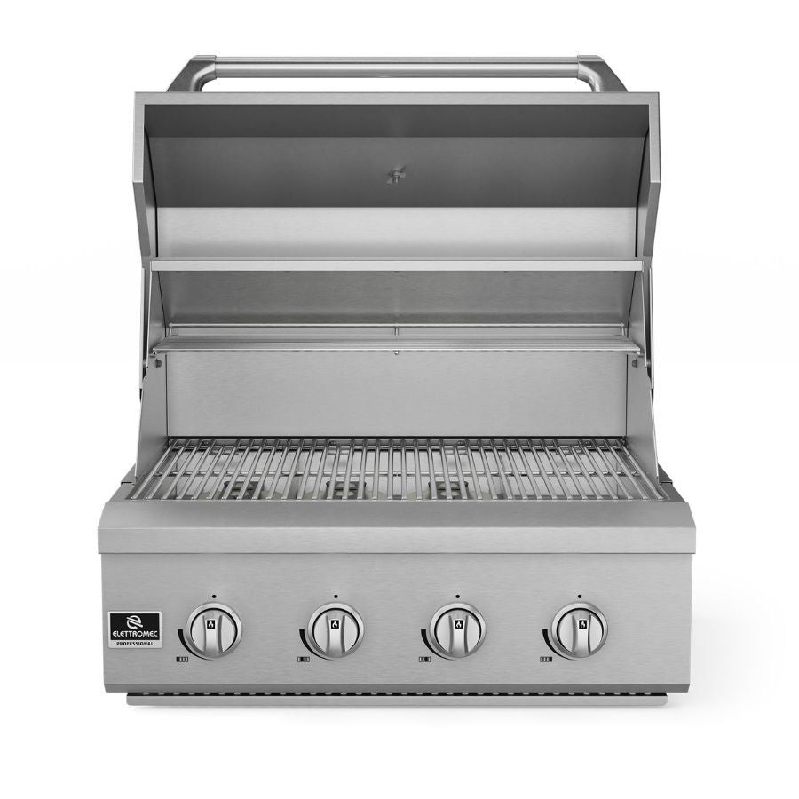 Churrasqueira Professional a Gás Elettromec 30 Polegadas - BBQ4Q30XPNHUB