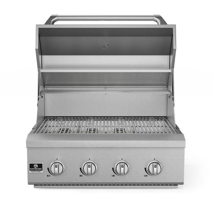 Churrasqueira Professional a Gás Elettromec 30 Polegadas - BBQ4Q30XPNHUB
