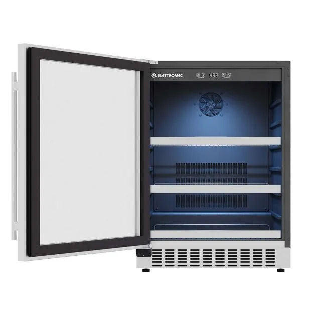 Frigobar Elettromec 135 Litros Built-in Connect 127V - FBBI135XV1ATC