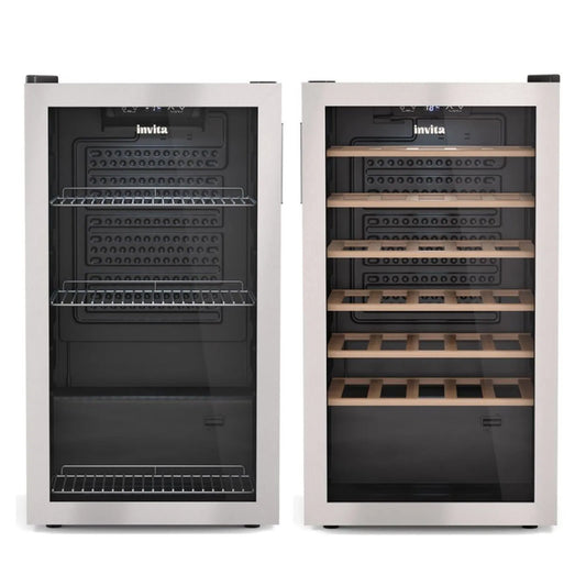 Combo Invita: Adega 34 Garrafas e Cervejeira 85 Litros 220v