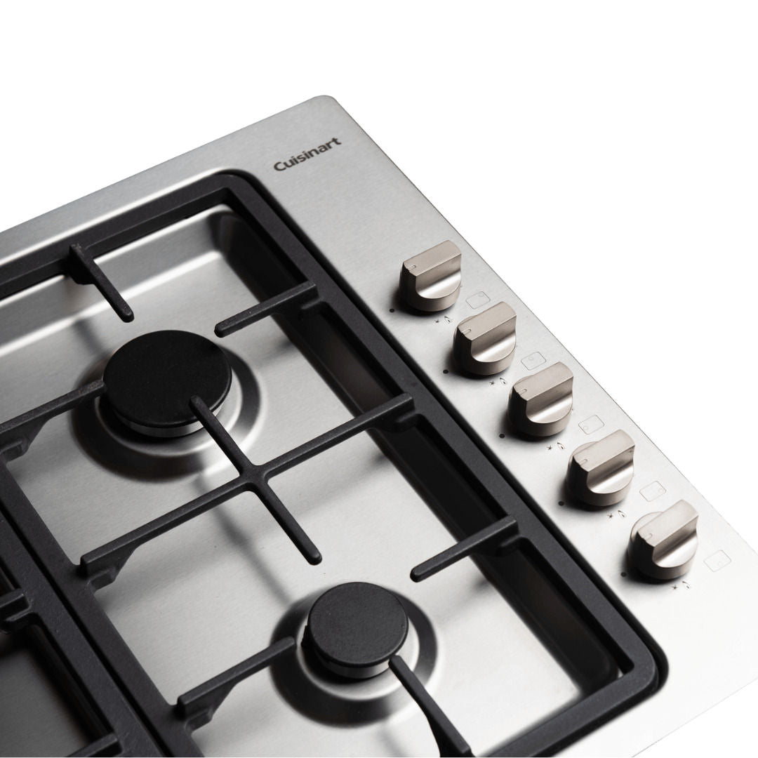 Cooktop a Gás Cuisinart Arkton Plus 5 Queimadores 90cm Inox 220V - 4092740112