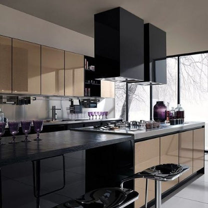 Coifa Falmec Laguna Black Ilha 90 cm 220V - CLDI9075F1P2ZZZI491F