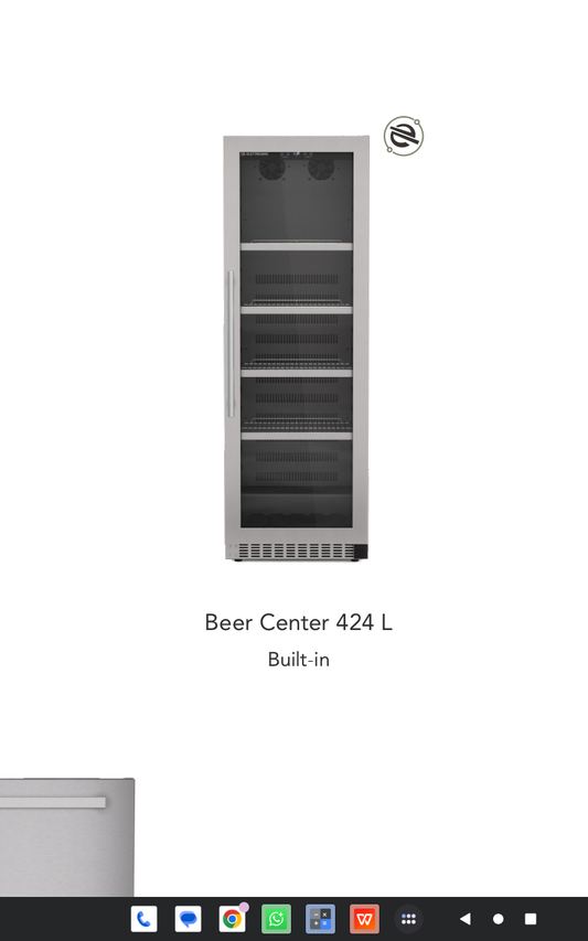 Beer Center 424 L Built-in