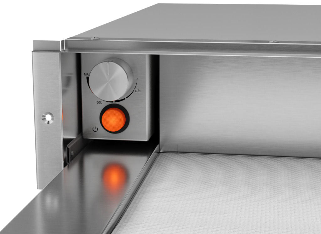 Gaveta Aquecida Elettromec Inox 14 cm 220V - GA6S14XX2TNA
