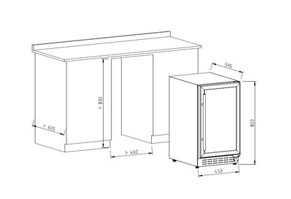 Adega 29 Garrafas Cookerhood - Novo