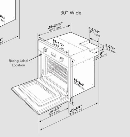 Forno Viking 30'' - Open box