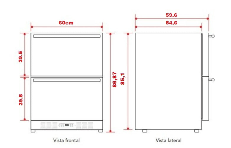 Gaveta Refrigerada Embutir Cookerhood - Novo