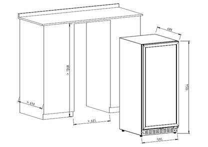 Adega 116  Garrafas Cookerhood - Novo