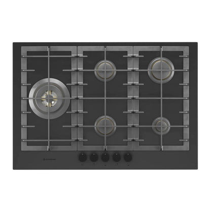 Cooktop Black Matte 90cm Step Flame Bivolt Elettromec - CKG5Q90BM3TNA