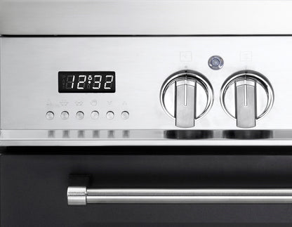Fogão Elanto Nero Argento 4 Queimadores Forno Elétrico 69L 60cm 220V - LNTC64MNAG2
