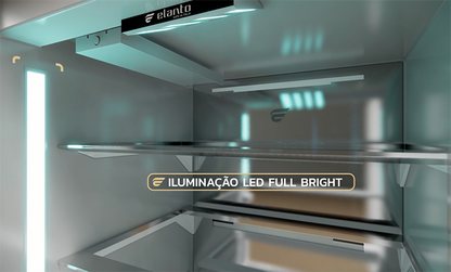 Refrigerador Elanto Professionale Combinado 36″ | Ice Maker | 600L