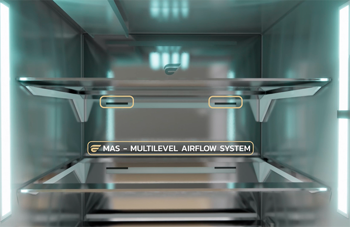 Refrigerador Elanto Professionale French Door | Combinado 36″ | Ice Maker