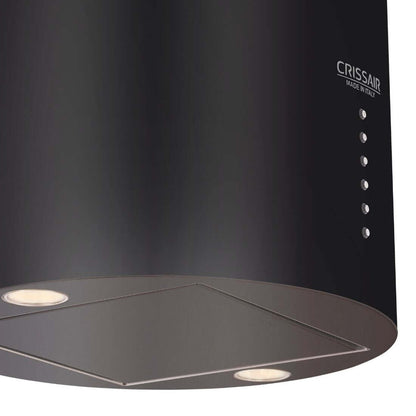 Coifa de Ilha Crissair Isola Cilindro Black 40cm 220V - 71320