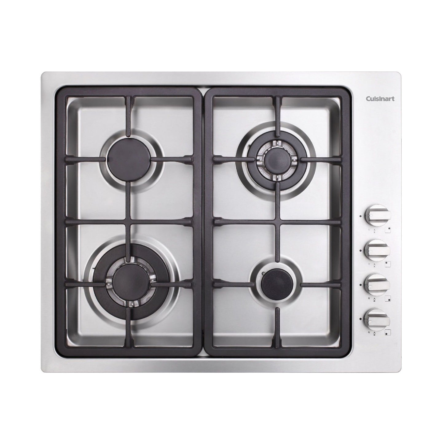 Cooktop a Gás Cuisinart Arkton 4 Queimadores 60cm 220V Aço Inox - 4092740126