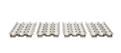 Conjunto de 4 Briquetes Cerâmicos Coyote para Churrasqueira C2C36 - CBRIQ36