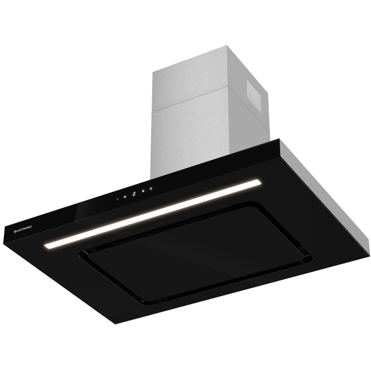 Coifa Elettromec Vetro Parede Connect 90cm 220V - CFP-VTR-90-VP-2ATC