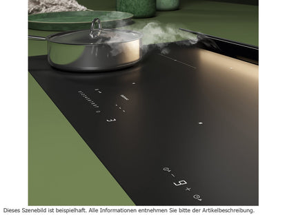 Cooktop com Coifa Falmec Brera 75 Indução 75 cm Preto 220V - CBRW7502P8ZZZN490F