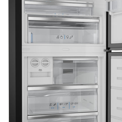 Refrigerador Vetro Bottom Freezer 510 Litros 220V Elettromec - RFBF510VT2VSA