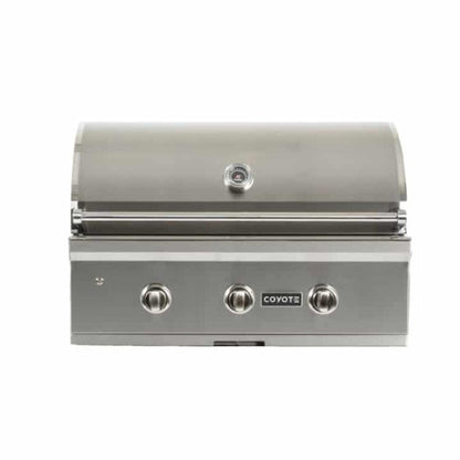 Churrasqueira a Gás Coyote Série C 34” GLP Built-In Inox - C2C34LP