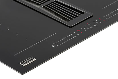 Cooktop de Indução com Coifa Integrada Crissair All Black 80cm 220V - 7206