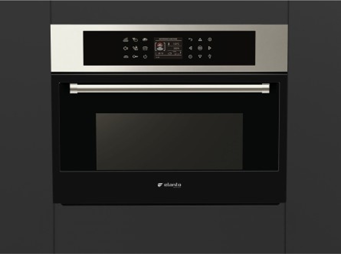 FORNO COMBINADO ELANTO NERO ARGENTO ELÉTRICO+MICRO-ONDAS 10F | 36L | 60CM