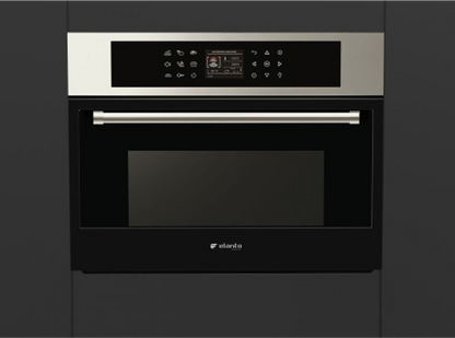 FORNO COMBINADO ELANTO NERO ARGENTO ELÉTRICO+MICRO-ONDAS 10F | 36L | 60CM
