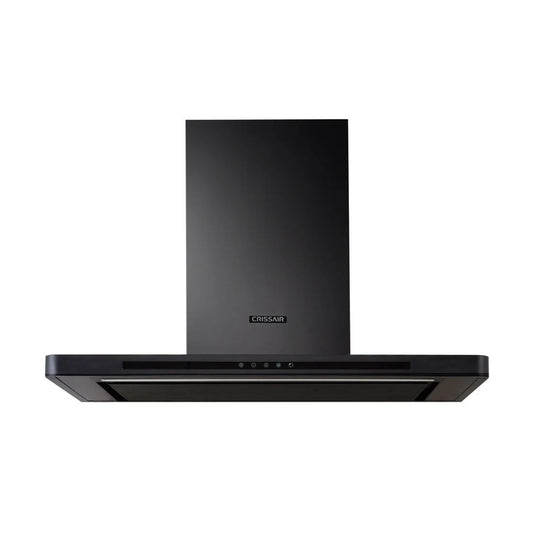 Coifa de Parede Crissair Drito Plane Black 90cm 220V - CRR08.9G3 Black
