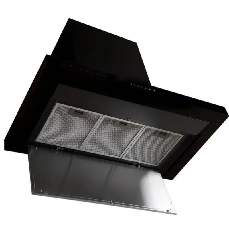 Coifa Ilha Cuisinart Arkton Advanced 90cm 1200m³ Inox Preto 220V - 4092540012