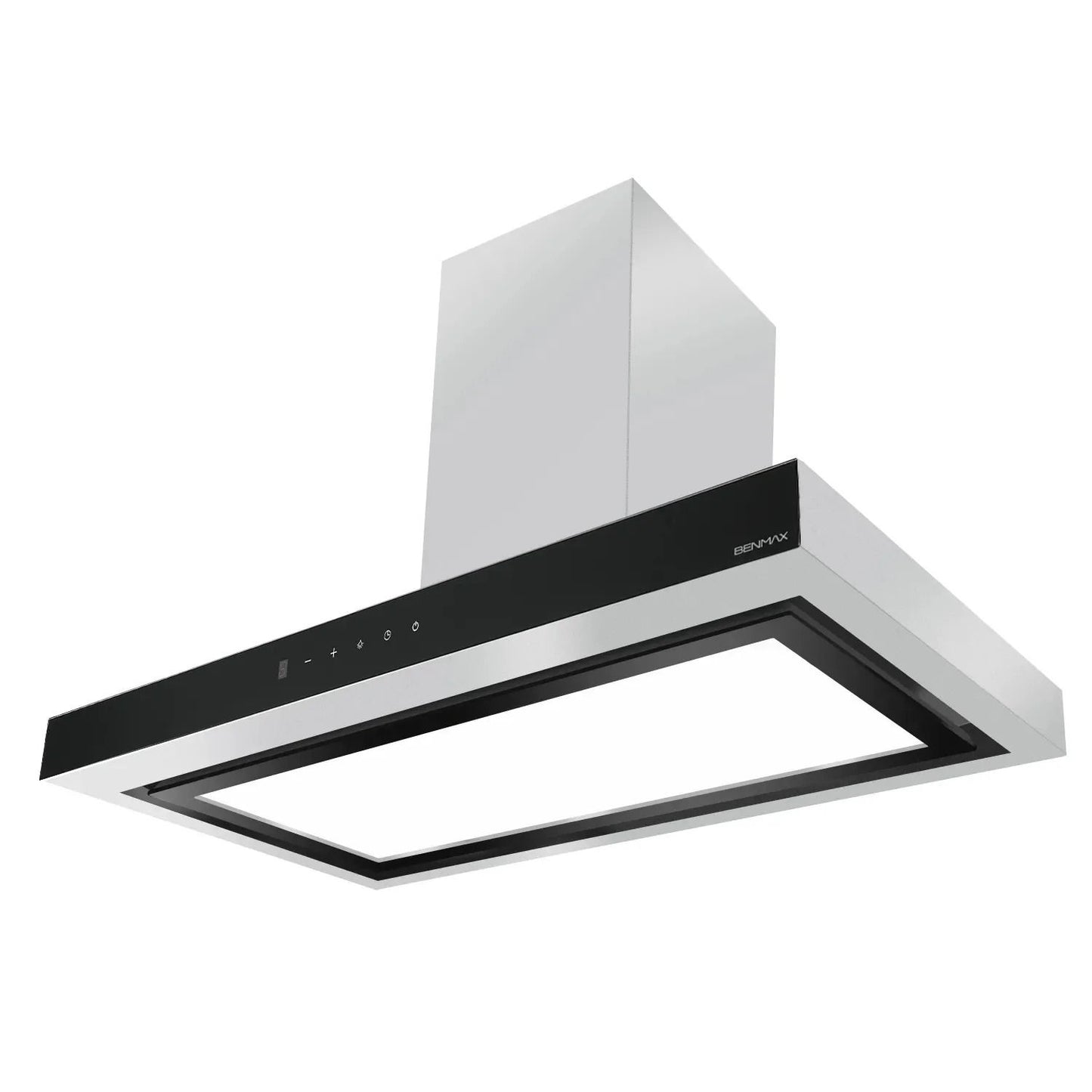 Coifa Benmax Parede Vidro 90cm Inox 220V - HOOD90PVS