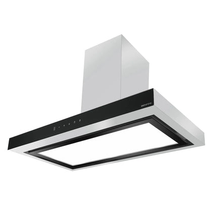 Coifa Benmax Parede Vidro 90cm Inox 220V - HOOD90PVS