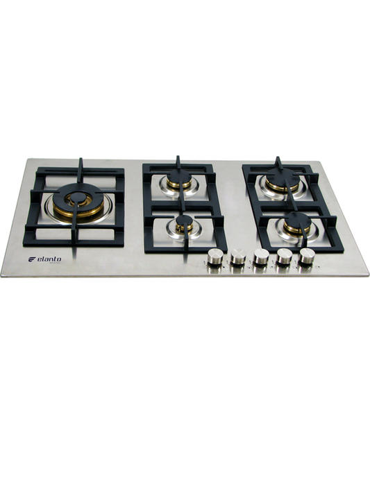 Cooktop Elanto Professionale Doppia Fiamma Lateral 5Q | 5kW | 90cm