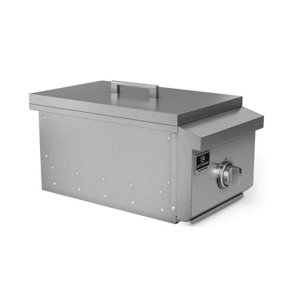 Dominó Elettromec Professional Infrared Churrasqueira 40 cm - DBQIR40XPNHUB