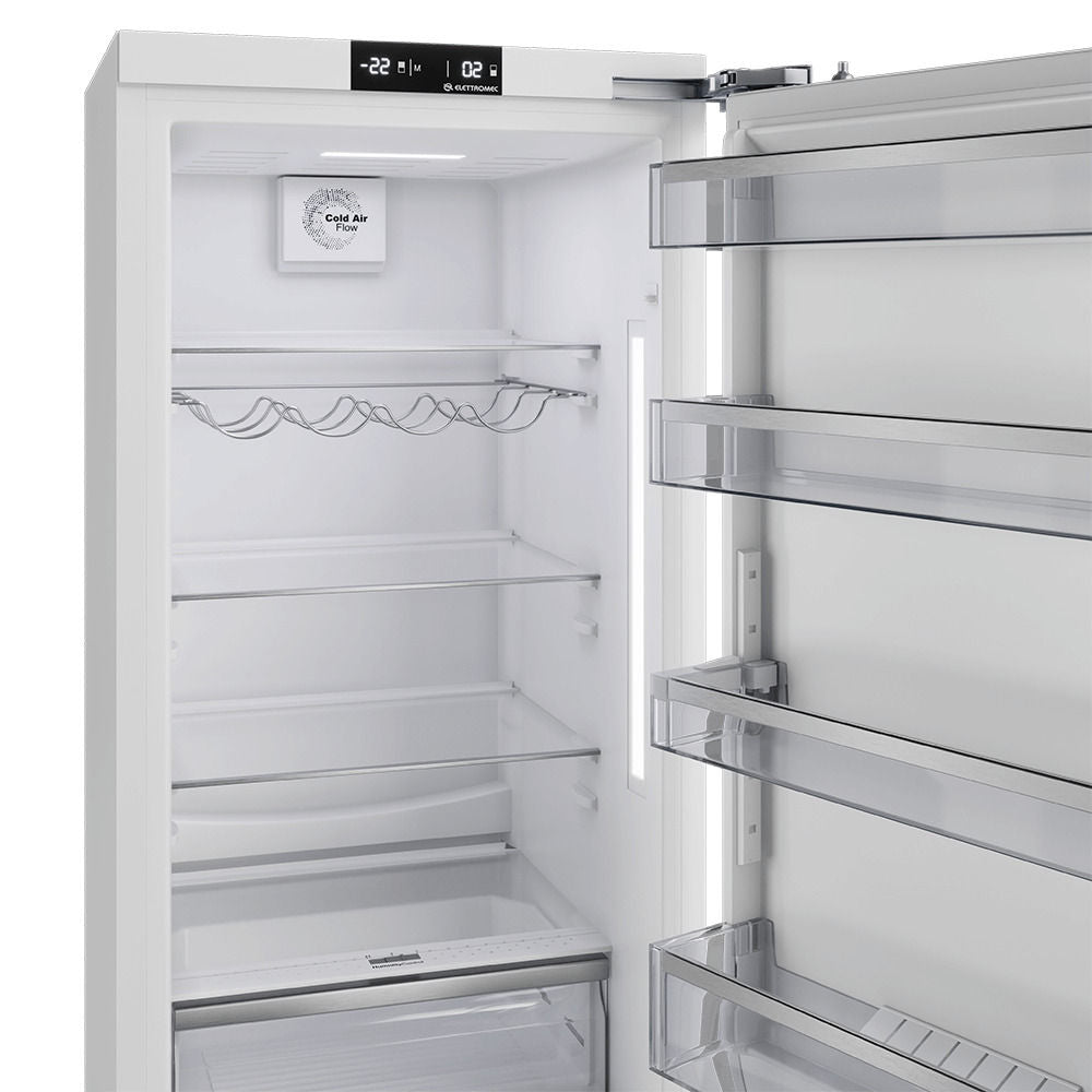 Refrigerador Revestir Bottom Freezer Elettromec 256 Litros Built-in 220V - RFBF256SR2VSA