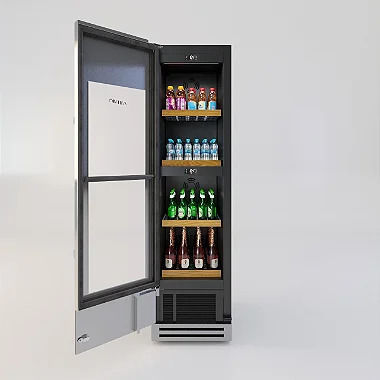 Cervejeira e Champanheira Attimo Single Zone 300L Built-in Porta Direita - Novo