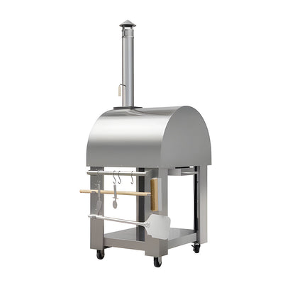 Forno à Lenha Outdoor Inox Benmax 170L - FLO33S