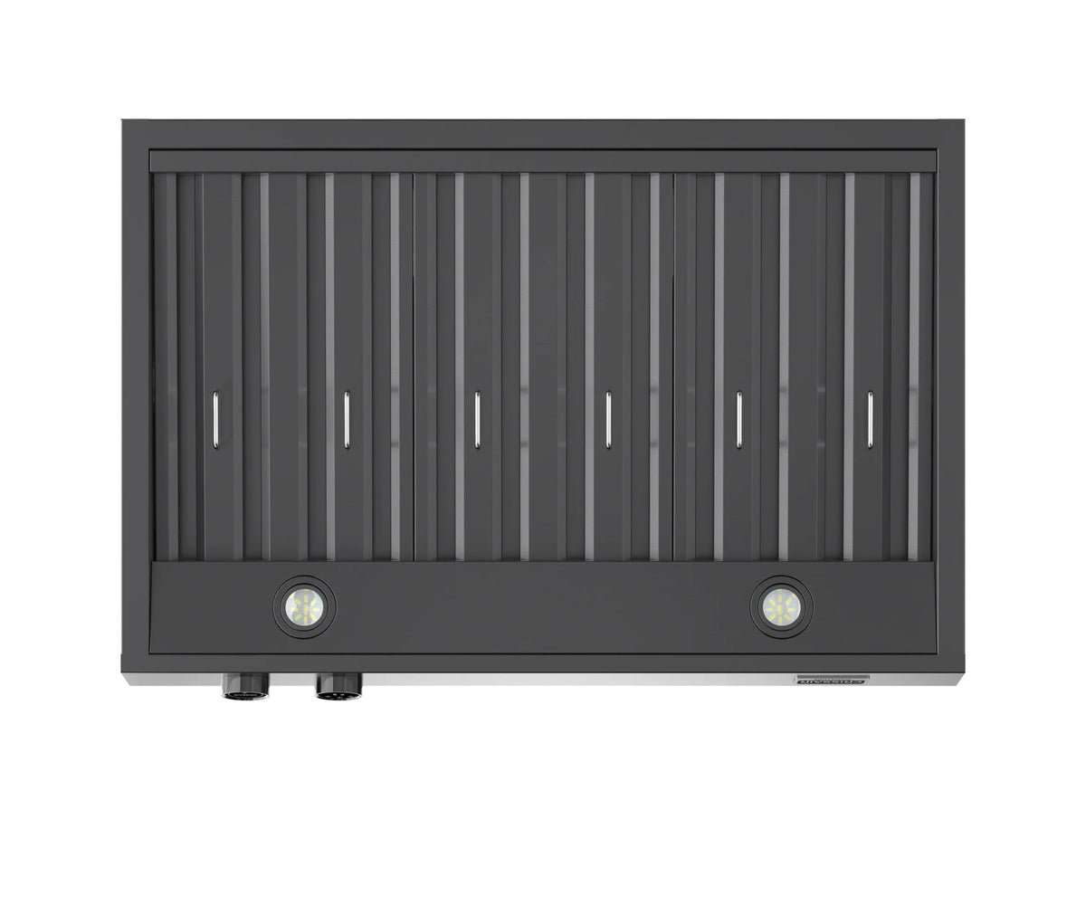 Coifa de Parede Crissair Dallas Black Steel 90cm 220V - 72188