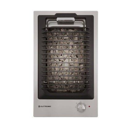 Dominó Quadratto Barbecue Elettromec 30 cm 220V - DEBQ30XQ2ZEA