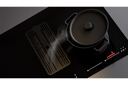 Cooktop Coifa Integrada Elanto Nero Argento 78cm | Kinetic | 220V