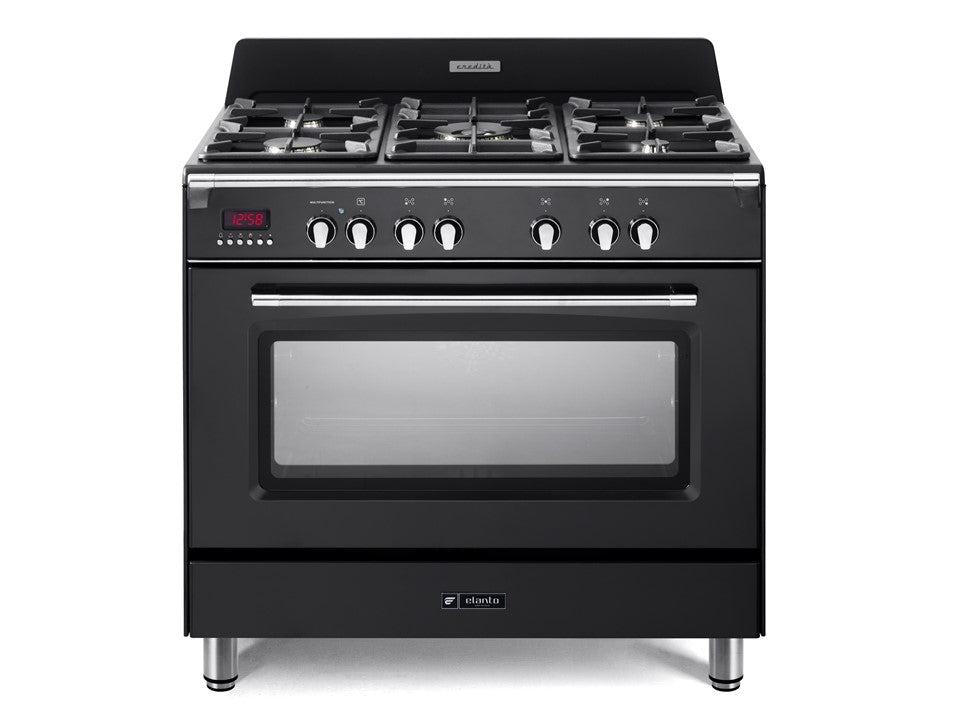 Fogão Elanto Eredità Nero | 90cm | Forno Elétrico
