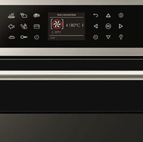 FORNO ELÉTRICO ELANTO NERO ARGENTO 15F | 71L | 60CM