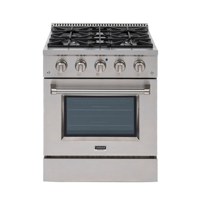 Fogão Freestanding Crissair Austin 75 4 Queimadores Forno Elétrico 220V - 72077