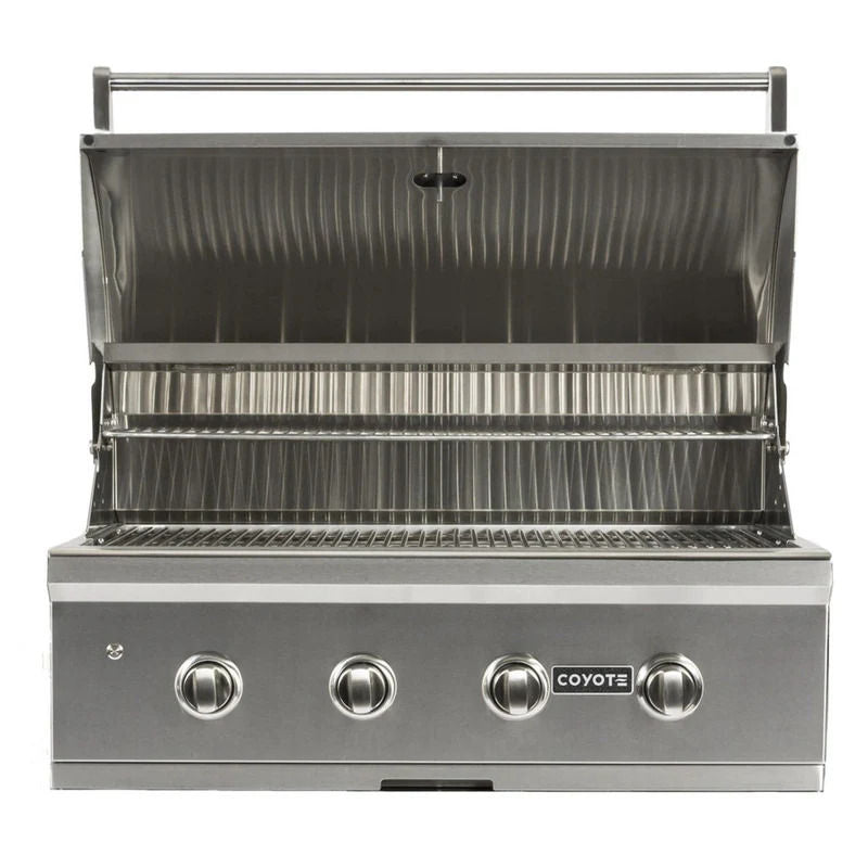 Churrasqueira a Gás de Embutir Coyote Série C 36" GLP 127V - C2C36LP