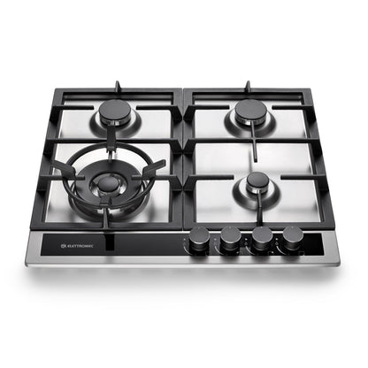 Cooktop Elettromec Sole Gás 4 Queimadores 60 cm Bivolt - CKG4Q60SL3TNB