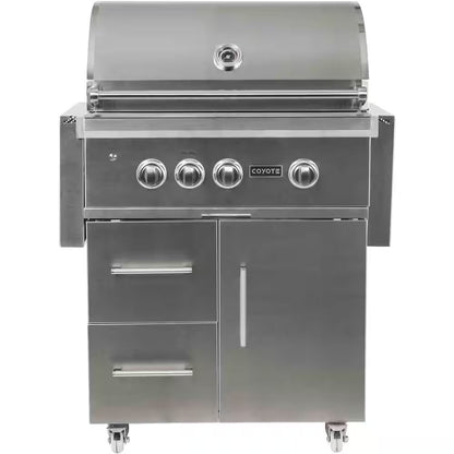 Churrasqueira A Gas Coyote Serie S 30" Com Carrinho 110V
