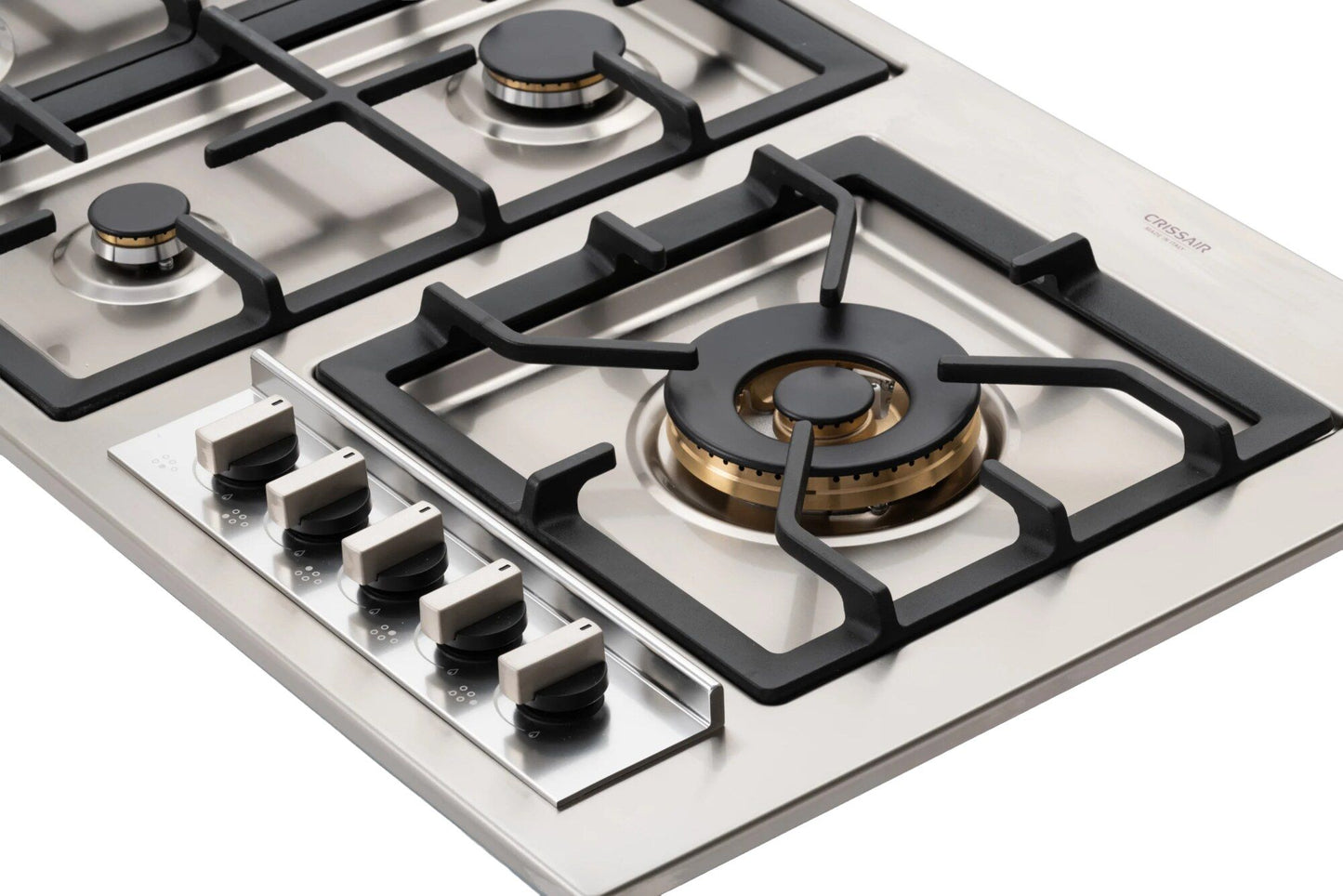 Cooktop a Gás Crissair Europa 90cm 5 Queimadores Bivolt - CCB 04 G6