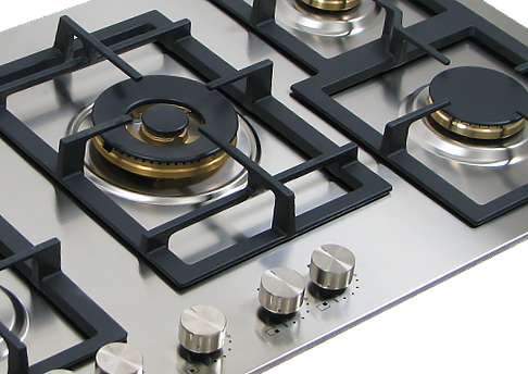 Cooktop Elanto Professionale Doppia Fiamma Central 5Q | 5kW | 90cm